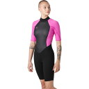 (取寄) オニール レディース ザ リアクター リ 2mm バック-ジップ スプリング ウェットスーツ - ウィメンズ O'Neill women The Reactor II 2mm Back-Zip Spring Wetsuit - Women's Black/Berry