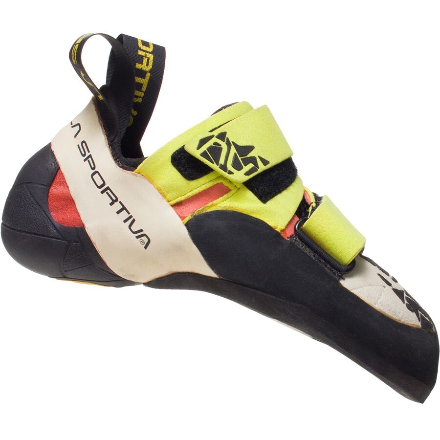 (取寄) スポルティバ レディース オタキ クライミング シューズ - ウィメンズ La Sportiva women Otaki Climbing Shoe - Women's Sulphur/Coral