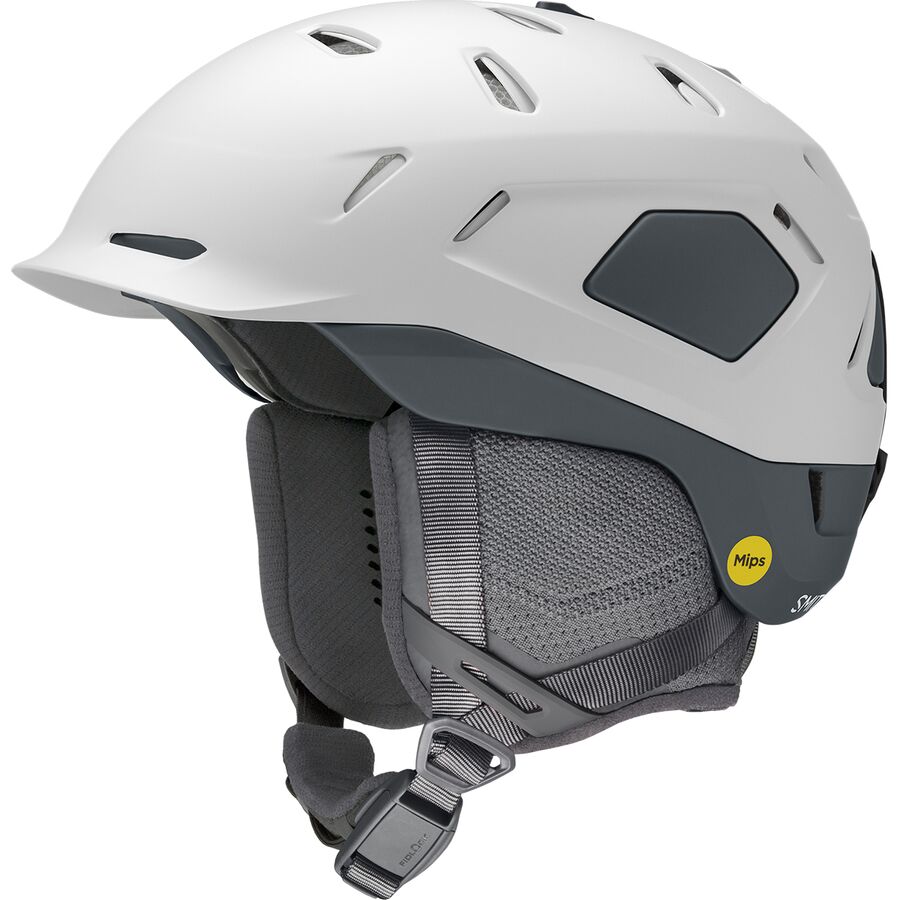 () ߥ ͥ ߥץ إå Smith Nexus MIPS Helmet Matte White/Slate