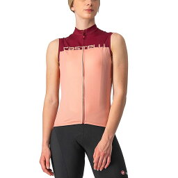 (取寄) カステリ レディース ベロシシマ スリーブレス ジャージ - ウィメンズ Castelli women Velocissima Sleeveless Jersey - Women's Blush/Bordeaux