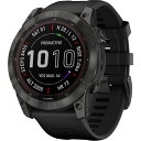 (取寄) ガーミン フェニックス 7X サファイア ソーラー スマートウォッチ Garmin fenix 7X Sapphire Solar Smartwatch Carbon Gray その1