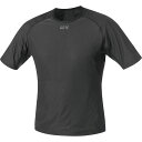 (取寄) ゴアウェア メンズ ウインドストッパー ベース レイヤー シャツ - メンズ GOREWEAR men Windstopper Base Layer Shirt - Men's Black