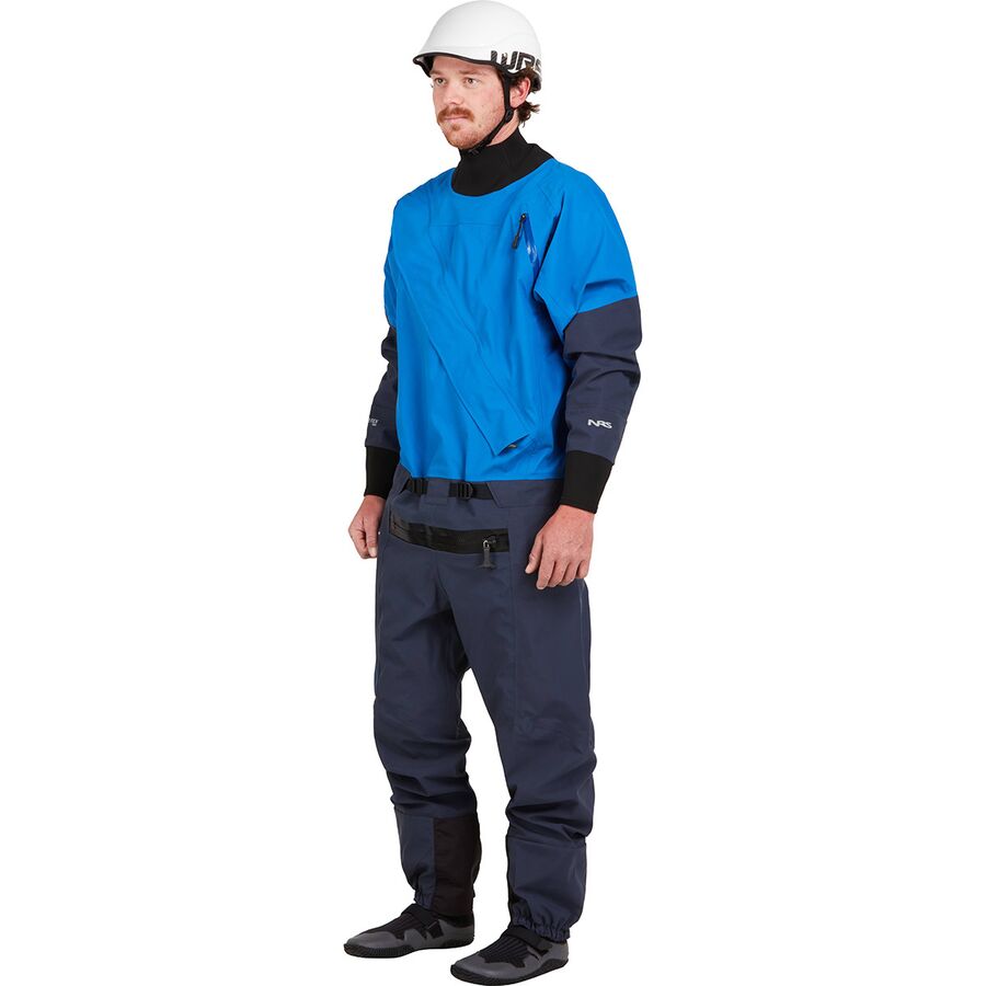 () ̥륨  Υޥ ե-ͥå ɥ饤 -  NRS men Nomad Comfort-Neck Drysuit - Men's Blue