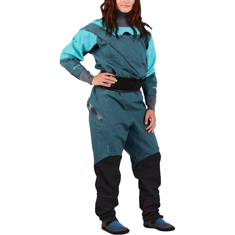 () GkA[GX fB[X ANVI hCX[c - EBY NRS women Axiom Drysuit - Women's Mediterranea/Aqua