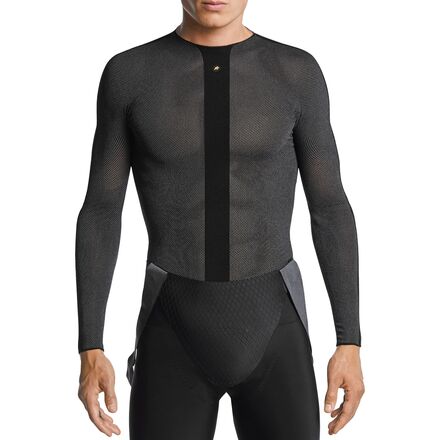 Inner - (取寄) アソス メンズ GTO スプリング フォール ロング-スローブ ダーマセンサー ベースレイヤー— - メンズ Assos men GTO Spring Fall Long-Sleeve DermaSensor Baselayer - Men's blackSeries