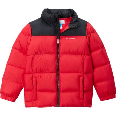樂天商城 - (取寄) コロンビア キッズ パフェクト リ ジャケット - キッズ Columbia kids Puffect II Jacket - Kids' Mountain Red/Black