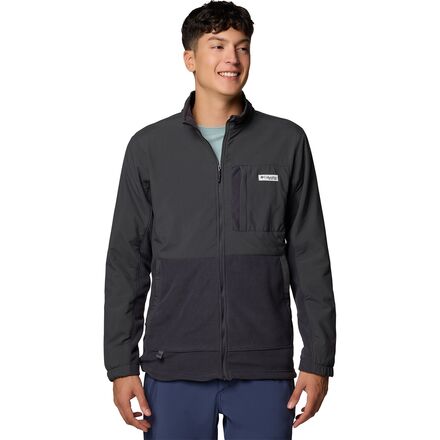 Jacket - (取寄) コロンビア メンズ パフォーマンス フィッシング ギア アンチャーテッド フル-ジップ フリース - メンズ Columbia men PFG Uncharted Full-Zip Fleece - Men's Shark/Shark