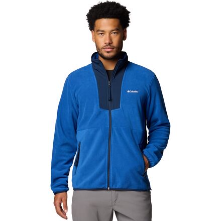 (取寄) コロンビア メンズ セコイア グローブ フル-ジップ フリース - メンズ Columbia men Sequoia Grove Full-Zip Fleece - Men's Mtn Blue/Collegiate Navy/Spicy