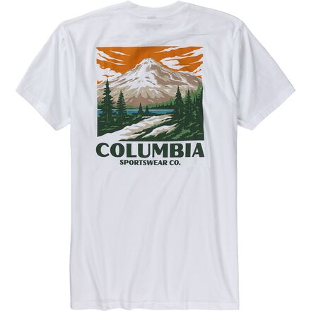 Rakuten - (取寄) コロンビア メンズ フーディ ショートスリーブ T-シャツ - メンズ Columbia men Hoody Short-Sleeve T-Shirt - Men's White