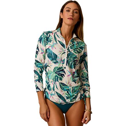 Rash Guards - (取寄) カーヴ デザイン レディース クルス ラッシュガード - ウィメンズ Carve Designs women Cruz Rashguard - Women's Palmetto