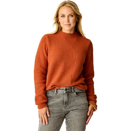 (取寄) カーヴ デザイン レディース モンロー ステッチド セーター - ウィメンズ Carve Designs women Monroe Stitched Sweater - Women's Copper