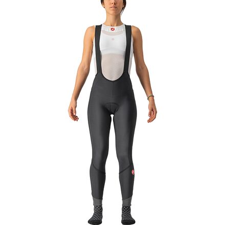 (取寄) カステリ レディース ベロシシマ DT ビブ タイト - ウィメンズ Castelli women Velocissima DT Bib Tight - Women's Black/Black Reflex