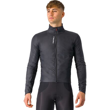 Wear - (取寄) カステリ メンズ フライ ダイレクト ジャケット - メンズ Castelli men Fly Direct Jacket - Men's Light Black/Dark Gray