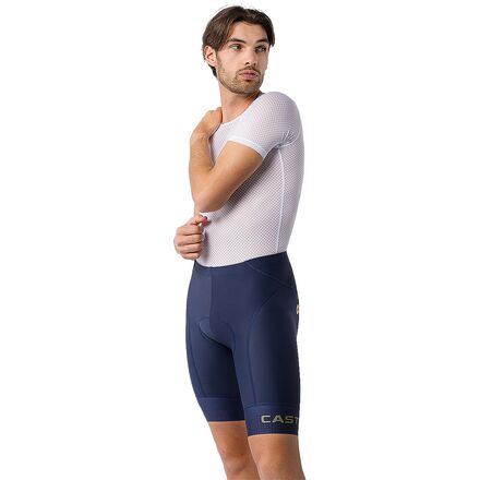 Inner - (取寄) カステリ メンズ コンペティツィオーネ 2 リミテッド エディション ショート - メンズ Castelli men Competizione 2 Limited Edition Short - Men's Belgian Blue/Forest Gray