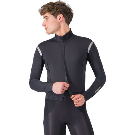Rakuten - (取寄) カステリ メンズ ペルフェット ロース 3 ジャケット - メンズ Castelli men Perfetto RoS 3 Jacket - Men's Light Black/Silver Reflex
