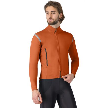 (取寄) カステリ メンズ ペルフェット ロース 3 ジャケット - メンズ Castelli men Perfetto RoS 3 Jacket - Men's Mocha/Black Reflex