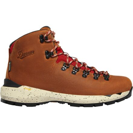 Rakuten - (取寄) ダナー レディース マウンテン 600 エボ 4インチ Gtx ブーツ - ウィメンズ Danner women Mountain 600 Evo 4in GTX Boot - Women's Mocha Brown/Rhodo Red