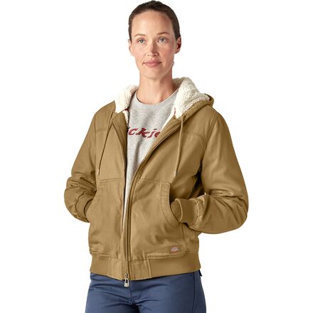 Rakuten - (取寄) ディッキーズ レディース シェルパ ダック ボンバー - ウィメンズ Dickies women Sherpa Duck Bomber - Women's Rinsed Nubuck