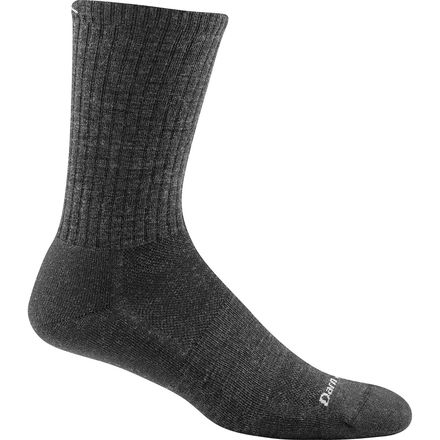 樂天商城 - (取寄) ダーンタフ メンズ ザ スタンダード クルー ライト クッション ソック - メンズ Darn Tough men The Standard Crew Light Cushion Sock - Men's Charcoal