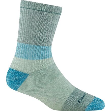 Socks - (取寄) ダーンタフ レディース マウンテニアリング ミクロ クルー HW + フル クッション ソック - ウィメンズ Darn Tough women Mountaineering Micro Crew HW + Full Cushion Sock - Women's Reed