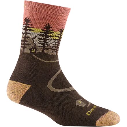 Socks - (取寄) ダーンタフ レディース ノースウッズ ミクロ クルー ミッドウエイト クッション ソック - ウィメンズ Darn Tough women Northwoods Micro Crew Midweight Cushion Sock - Women's Earth