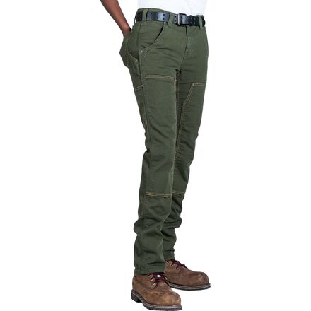(取寄) ダブテイル ワークウェア レディース メイヴァン X パンツ - ウィメンズ Dovetail Workwear women Maven X Pant - Women's Moss Green Canvas