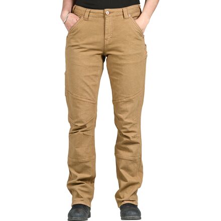 (取寄) ダブテイル ワークウェア レディース ゴー トゥ ストレッチ キャンバス パンツ - ウィメンズ Dovetail Workwear women GO TO Stretch Canvas Pant - Women's Sawdust Brown