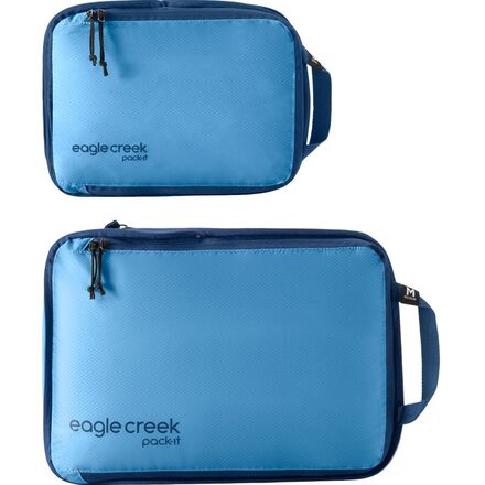 (取寄) イーグルクリーク パック-イット アイソレート コンプレッション キューブ セット Eagle Creek Pack-It Isolate Compression Cube Set Blue Dawn