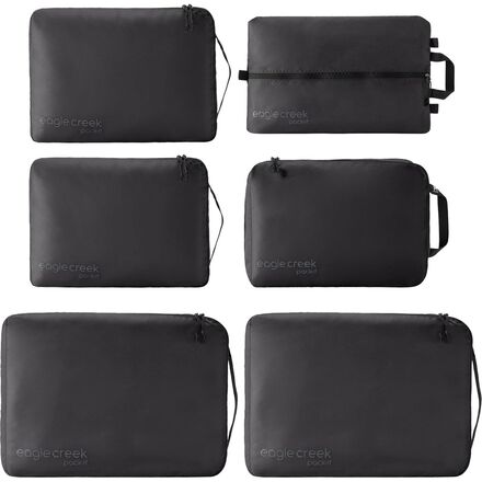 (取寄) イーグルクリーク パック-イット アイソレート エクステンデット スティ セット Eagle Creek Pack-It Isolate Extended Stay Set Black