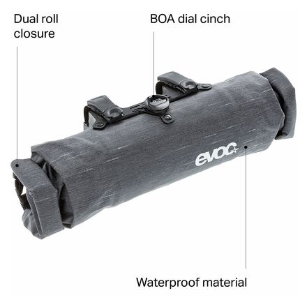 (取寄) イーボック ボア ハンドルバー パック Evoc BOA Handlebar Pack Carbon Grey