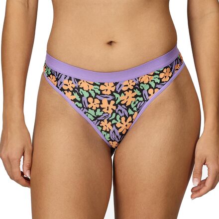 (取寄) エクスオフィシオ レディース ギブンゴー 2.0 スポーツ トング アンダーウェア - ウィメンズ ExOfficio women Give-N-Go 2.0 Sport Thong Underwear - Women's Multi Electric Petals