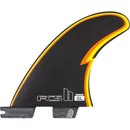 Fin - (取寄) FCS リ GL Pc トライ フィン FCS II GL PC Tri Fin Black