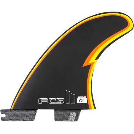乐天商城 - (取寄) FCS リ GL Pc トライ-クワッド フィン FCS II GL PC Tri-Quad Fin Black
