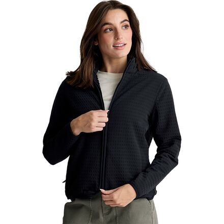 (取寄) フリーフライ レディース グリッドバック フリース ジャケット - ウィメンズ Free Fly women Gridback Fleece Jacket - Women's Black
