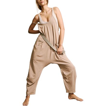 (取寄) エフピー ムーブメント レディース ホット ショット ワンジー ジャンプスーツ - ウィメンズ FP Movement women Hot Shot Onesie Jumpsuit - Women's Mocha Latte