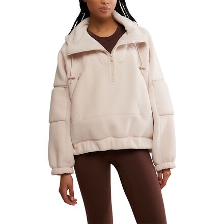 (取寄) エフピー ムーブメント レディース ワイルド アンド フリー フリース プルオーバー - ウィメンズ FP Movement women Wild And Free Fleece Pullover - Women's Cashmere