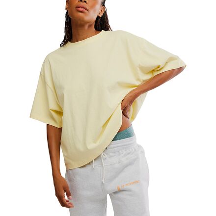 (取寄) エフピー ムーブメント レディース タックル T-シャツ - ウィメンズ FP Movement women Tackle T-Shirt - Women's Sunlit Yellow