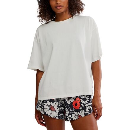 (取寄) エフピー ムーブメント レディース タックル T-シャツ - ウィメンズ FP Movement women Tackle T-Shirt - Women's White