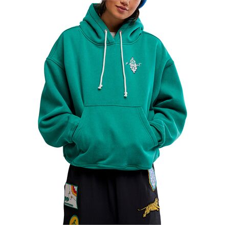 (取寄) エフピー ムーブメント レディース ファイナル コール フロント ロゴ ブーディ - ウィメンズ FP Movement women Ctw Final Call Front Logo Hoodie - Women's Green Glow