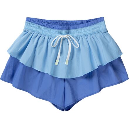 Pants - (取寄) エフピー ムーブメント レディース フレックス イット ショート - ウィメンズ FP Movement women Flex It Short - Women's Light Blue Combo