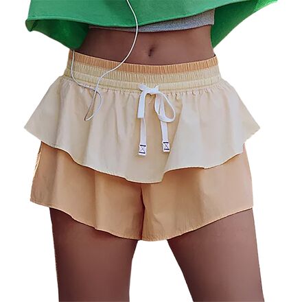 (取寄) エフピー ムーブメント レディース フレックス イット ショート - ウィメンズ FP Movement women Flex It Short - Women's Light Papaya Combo