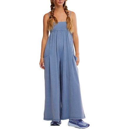 Rakuten - (取寄) エフピー ムーブメント レディース ホット ショット ストラップ ジャンプスーツ 2 - ウィメンズ FP Movement women Hot Shot Strappy Jumpsuit 2 - Women's Blue Ash