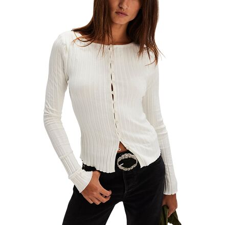 樂天商城 - (取寄) フリーピープル レディース ティリー ロング-スローブ トップ - ウィメンズ Free People women Tilly Long-Sleeve Top - Women's Ivory