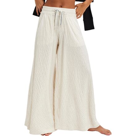 Rakuten - (取寄) フリーピープル レディース ウエイト ア ミイット ワイド レッグ パンツ - ウィメンズ Free People women Wait A Minute Wide Leg Pant - Women's Oatmeal Heather Comb