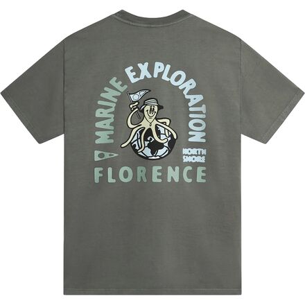 (取寄) メンズ エクスプロア ザ アース T-シャツ - メンズ Florence Marine X men Explore The Earth T-Shirt - Men 039 s Dark Sage