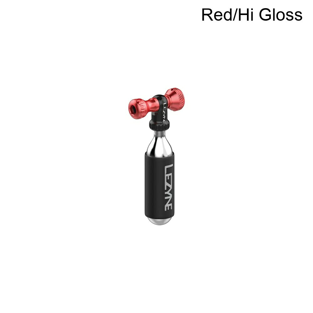 (取寄) レザイン コントロール ドライブ CO2 Lezyne Control Drive CO2 Red/Hi Gloss