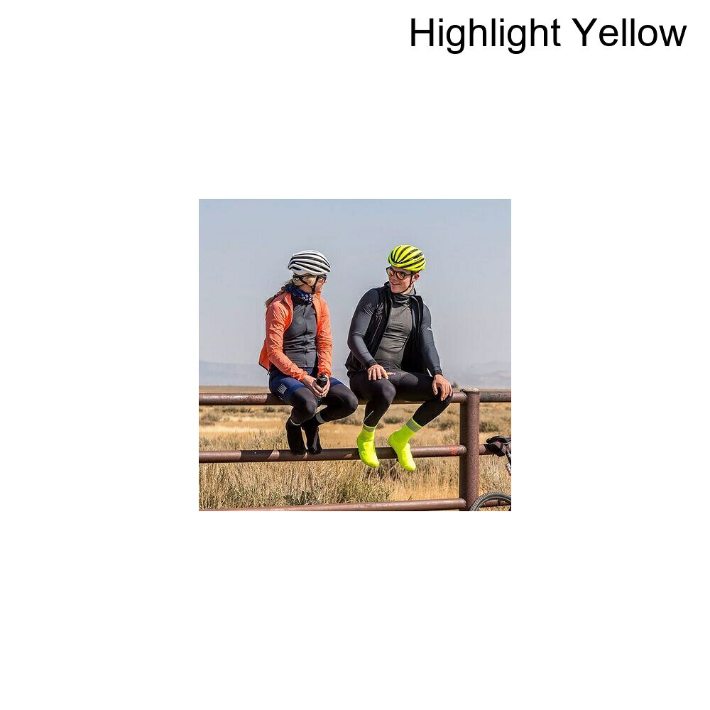 (取寄) ジロ ニット シューズ カバー Giro Knit Shoe Cover Highlight Yellow