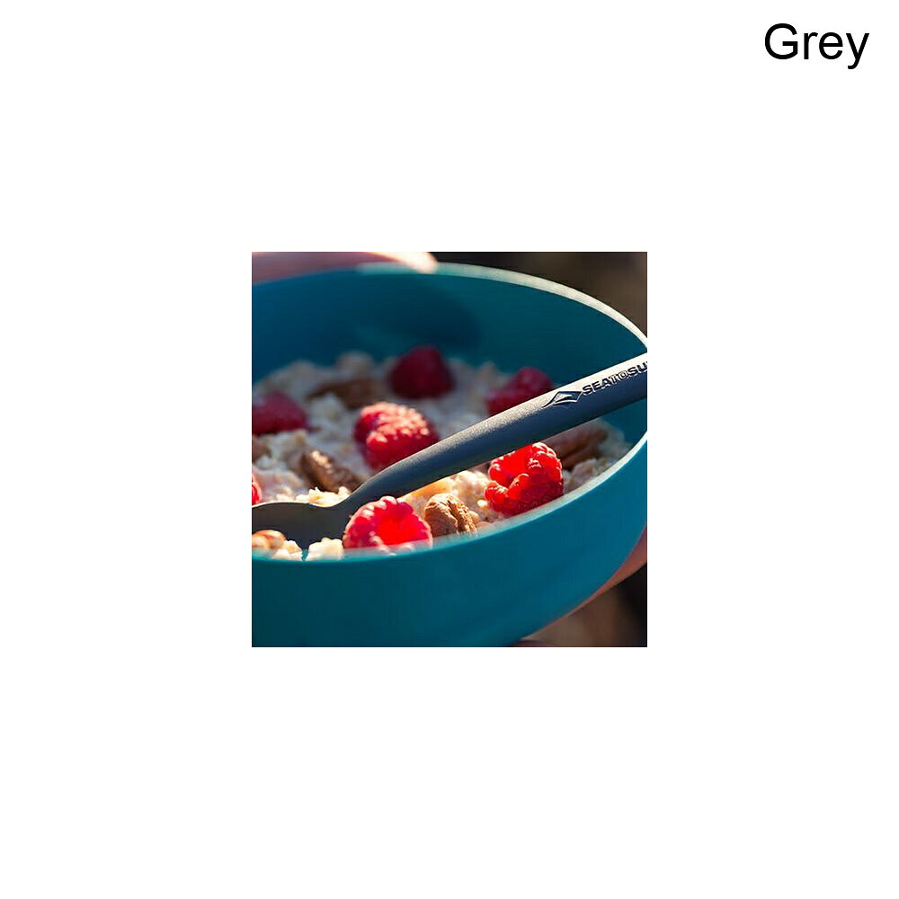 (取寄) シートゥサミット キャンプ カトラリー セット - 3 ピース Sea To Summit Camp Cutlery Set - 3 Piece Grey sweetrag-18397627 スウィートラグ サンプル画像3