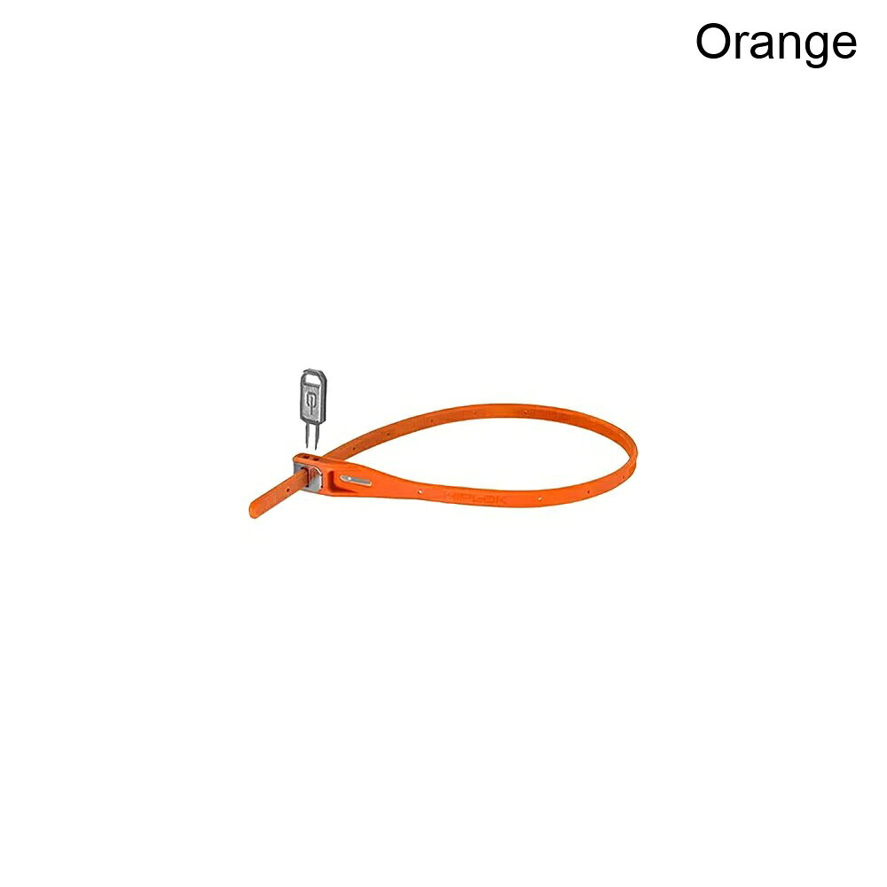 (取寄) ヒプロック Z-ロック セキュリティ タイ ロック Hiplok Z-Lok Security Tie Lock Orange