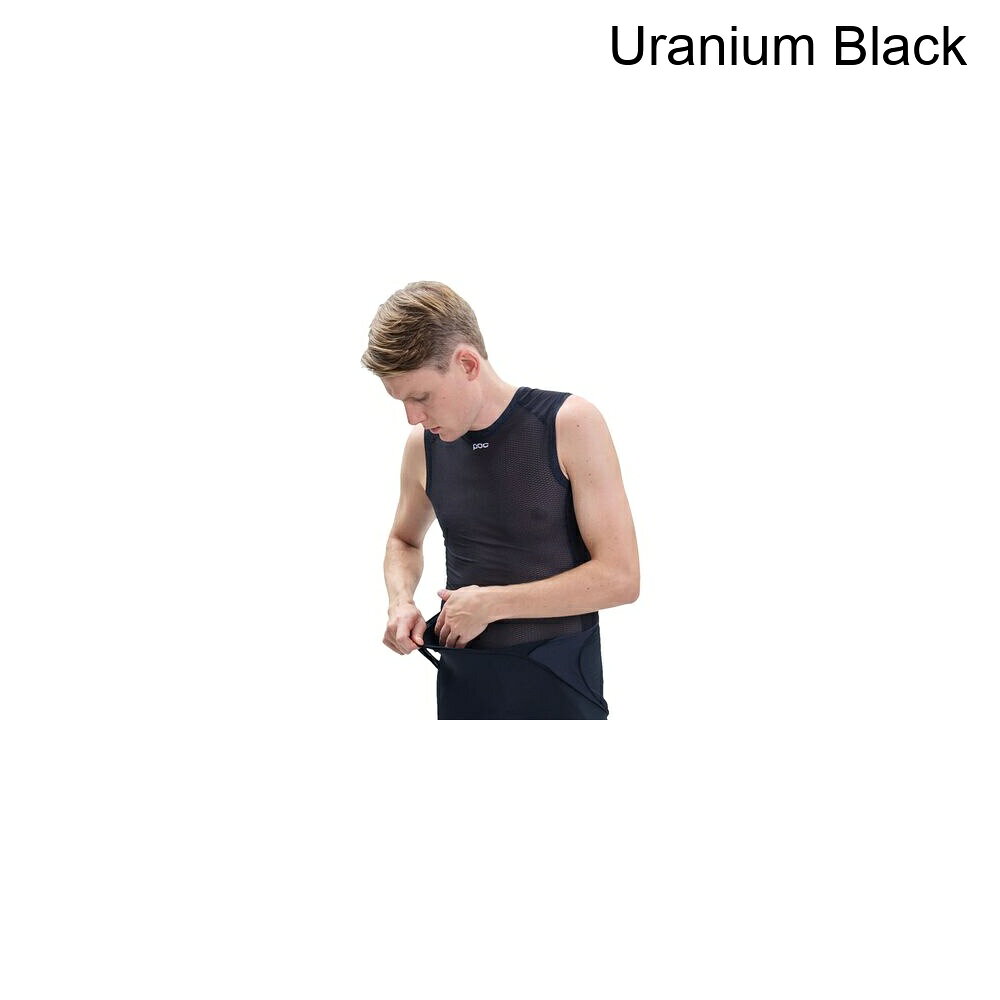(取寄) POC メンズ エッセンシャル レイヤー ベスト - メンズ POC men Essential Layer Vest - Men's Uranium Black